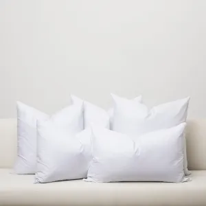 350 x 600 Goose feather & down Cushion Inner to fit 300 x 550 cover