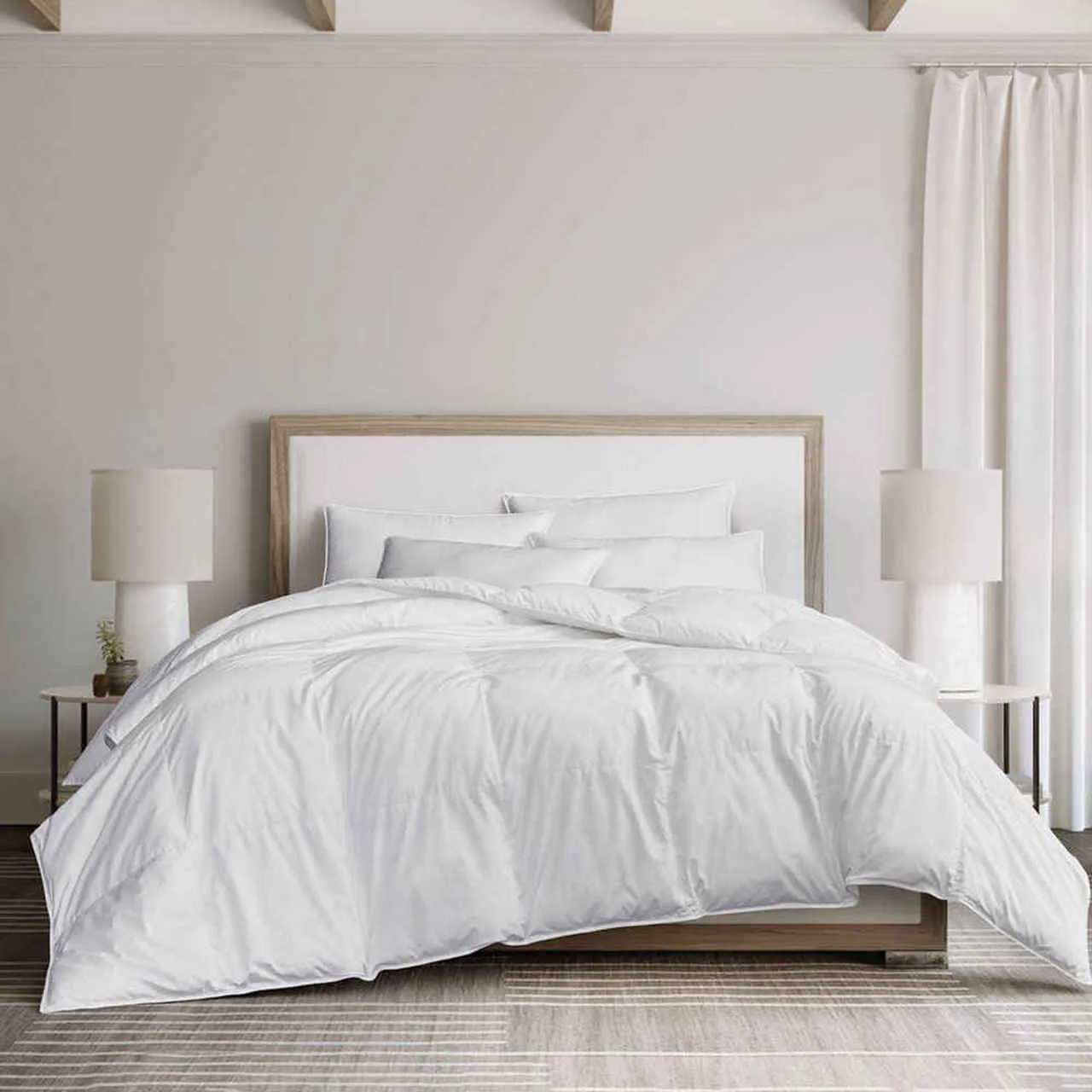 550 Fill White Duck Down Duvet Insert | Medium Weight