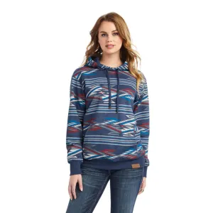 Ariat® Ladies Navy Chimayo Printed Chimayo Pullover 10042137