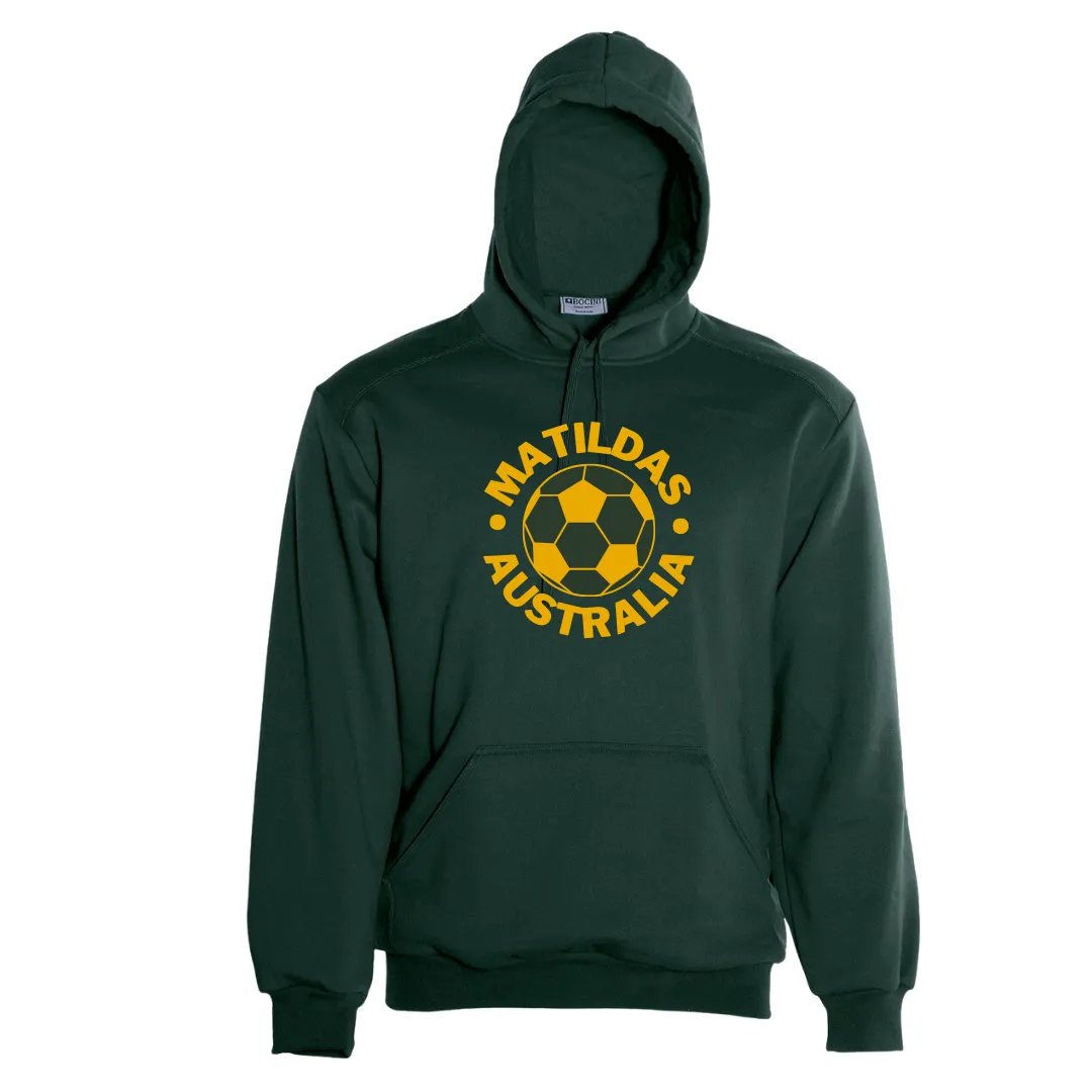 AUSTRALIA MATILDAS FOOTBALL PRINTED HOODIE