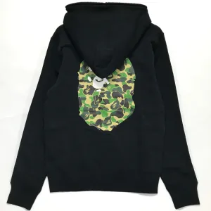 Bape Full Zip Hoodie Black
