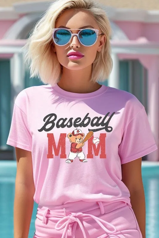 Baseball Mom Graphic Plus Tee