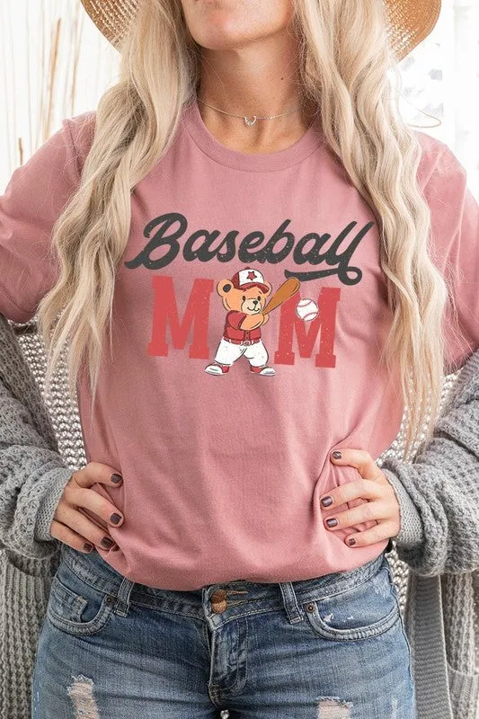 Baseball Mom Graphic Plus Tee