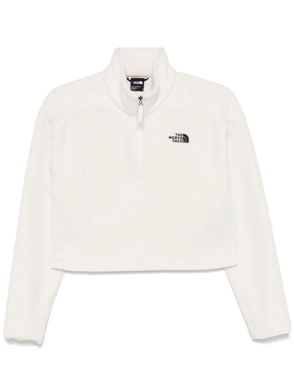 Cropped High Pile Fleece sweatshirt