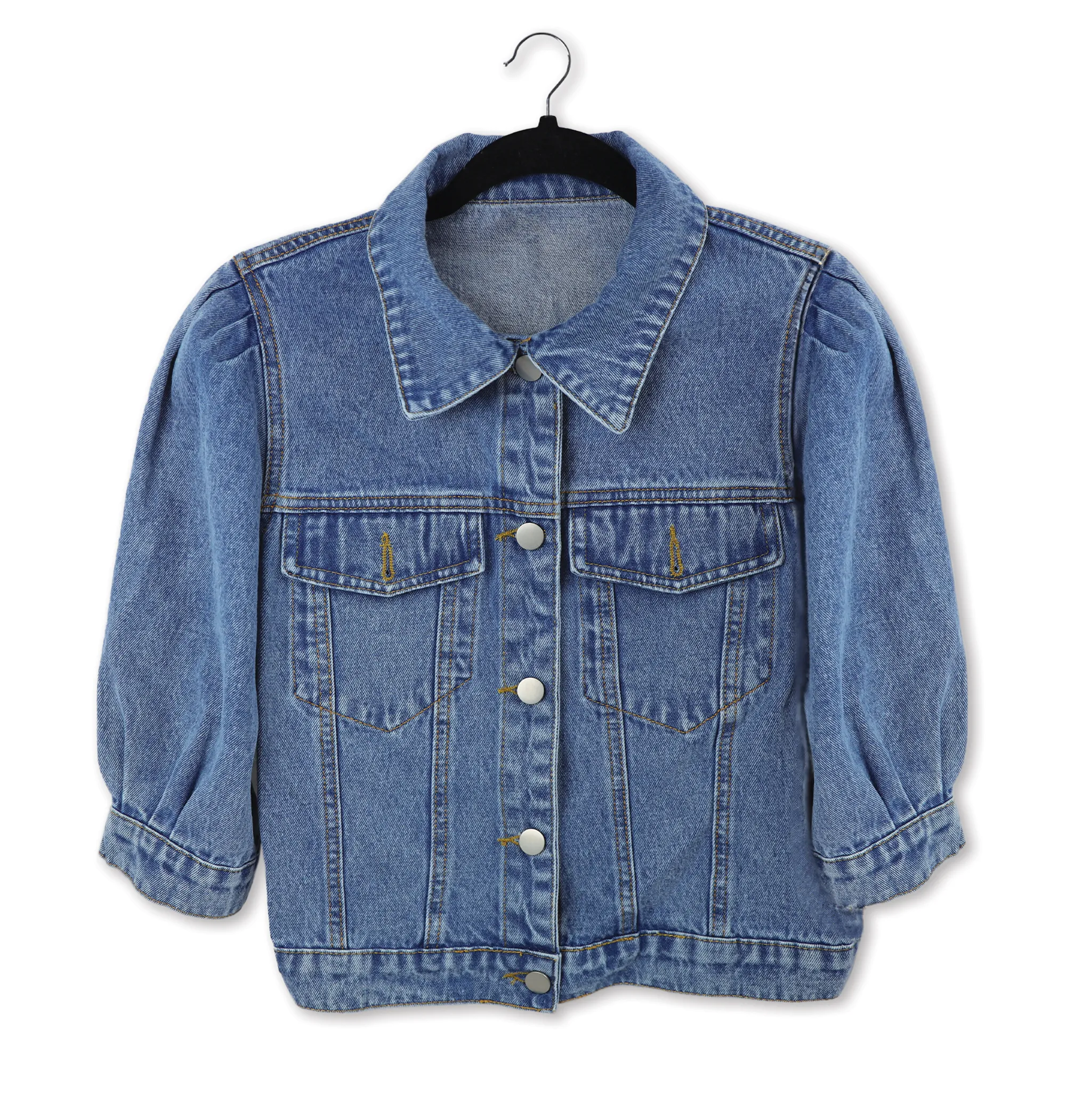 DENIM JACKET - PEACE LOVE LASH
