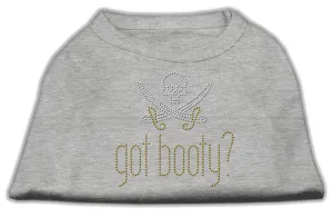 Got Booty? Rhinestone Shirts Grey XXXL (20)