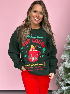 Holiday Cup of Cheer Sweatshirt-FINAL SALE