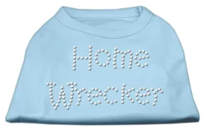 Home Wrecker Rhinestone Shirts Baby Blue M (12)