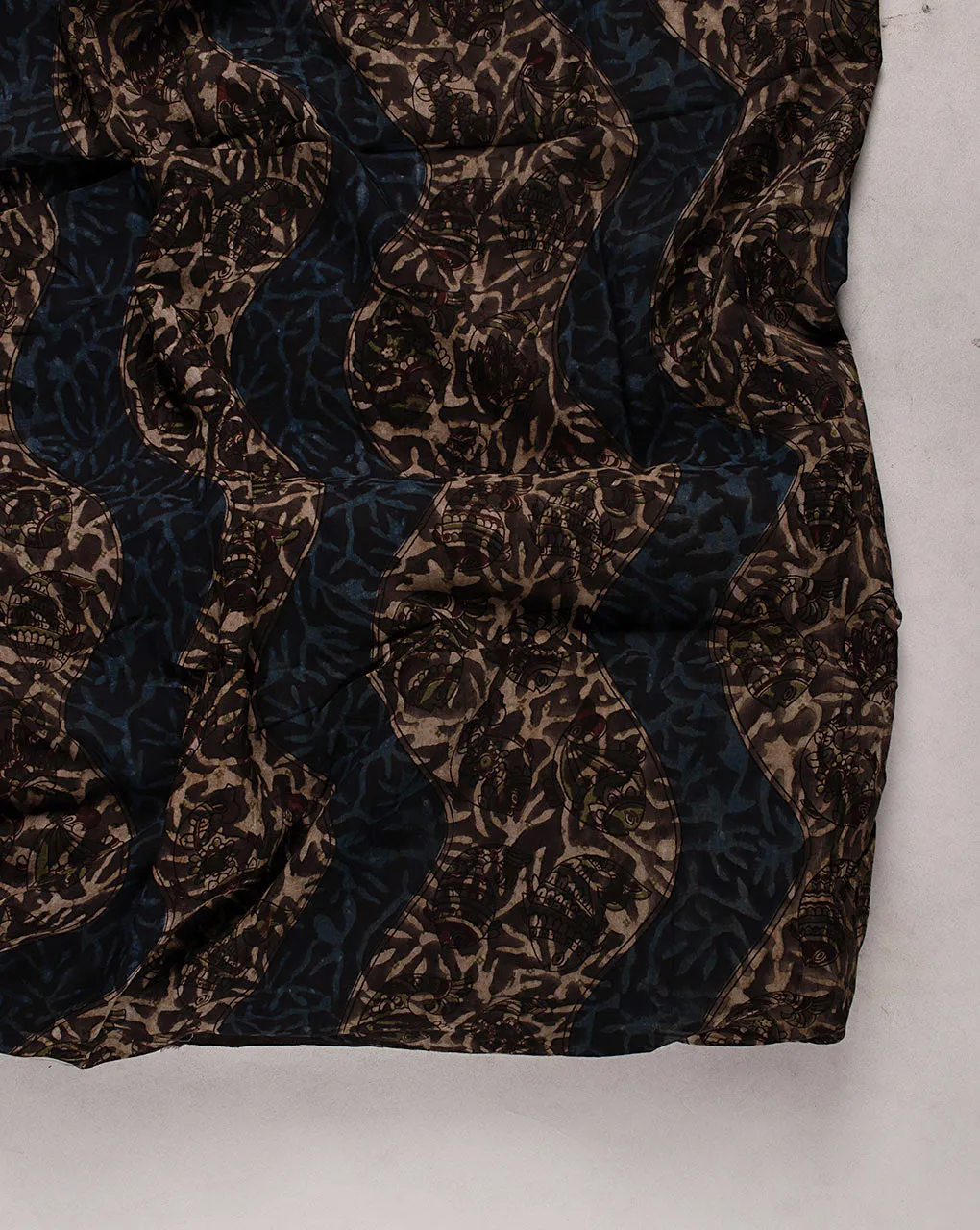 Kashish Hand Block Cotton Silk Fabric