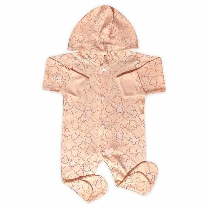 KIDS & BEBS® New Born Baby Romper baby suits for baby boy and baby girls ( peach , 6 - 9 months )