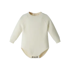 KNIT ONESIE-CREME