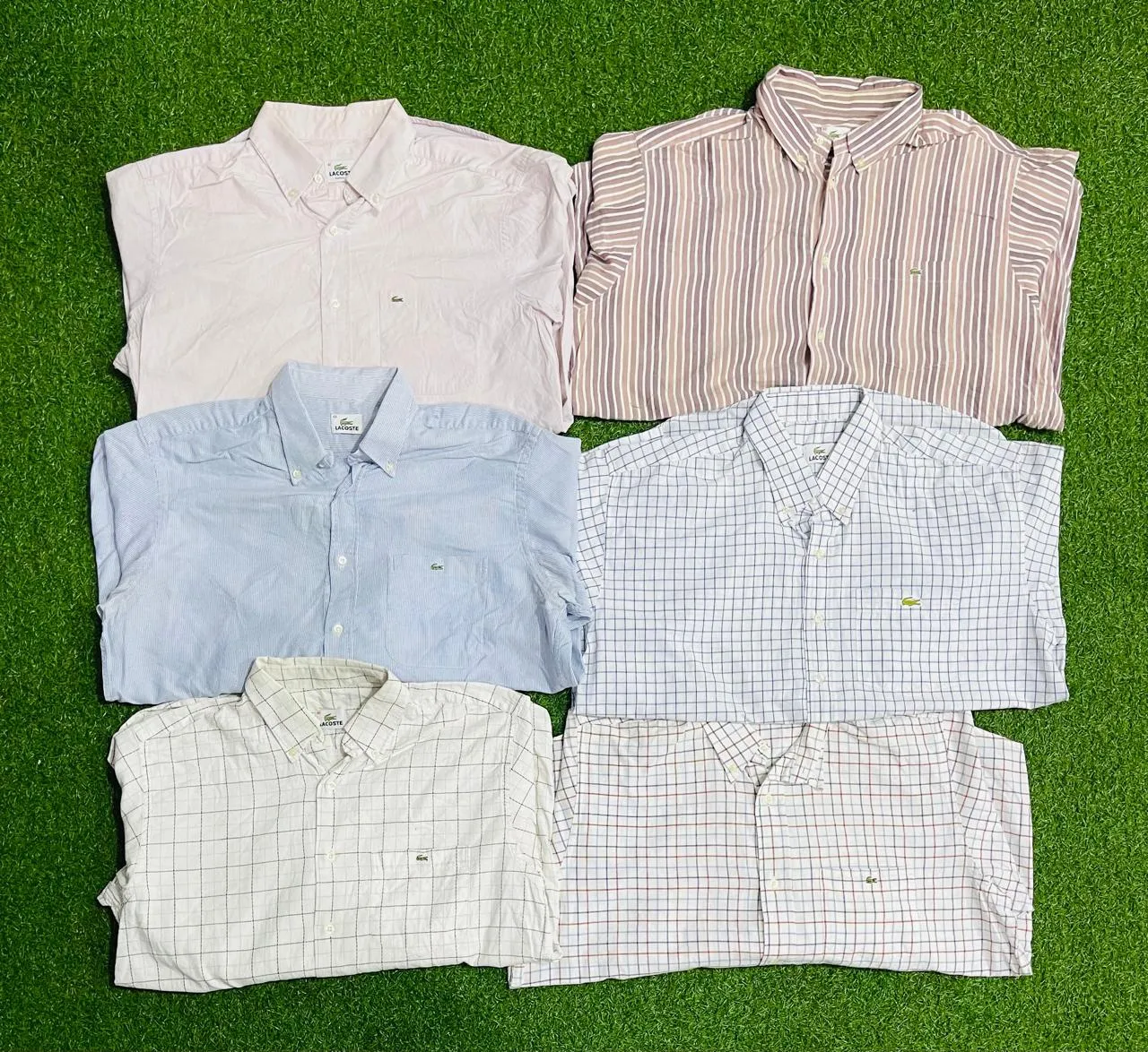 Lacoste Cotton Shirts 12 Pcs
