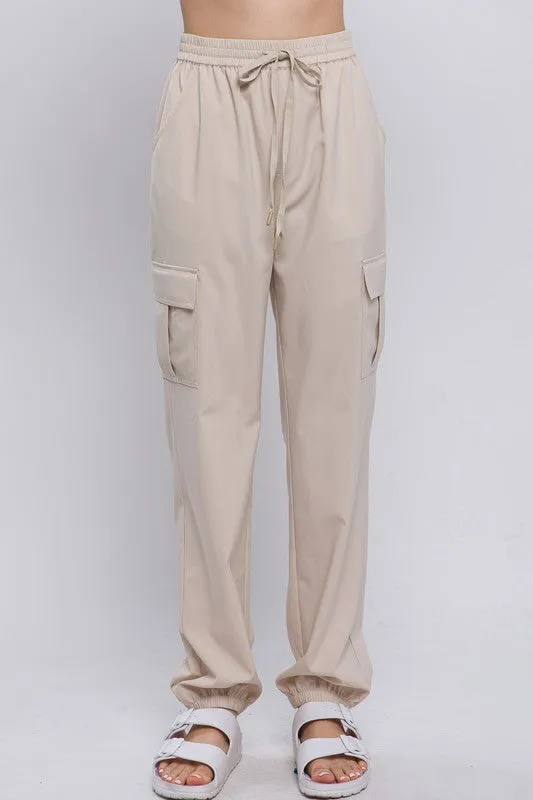 Lightweight Cargo Jogger Pants