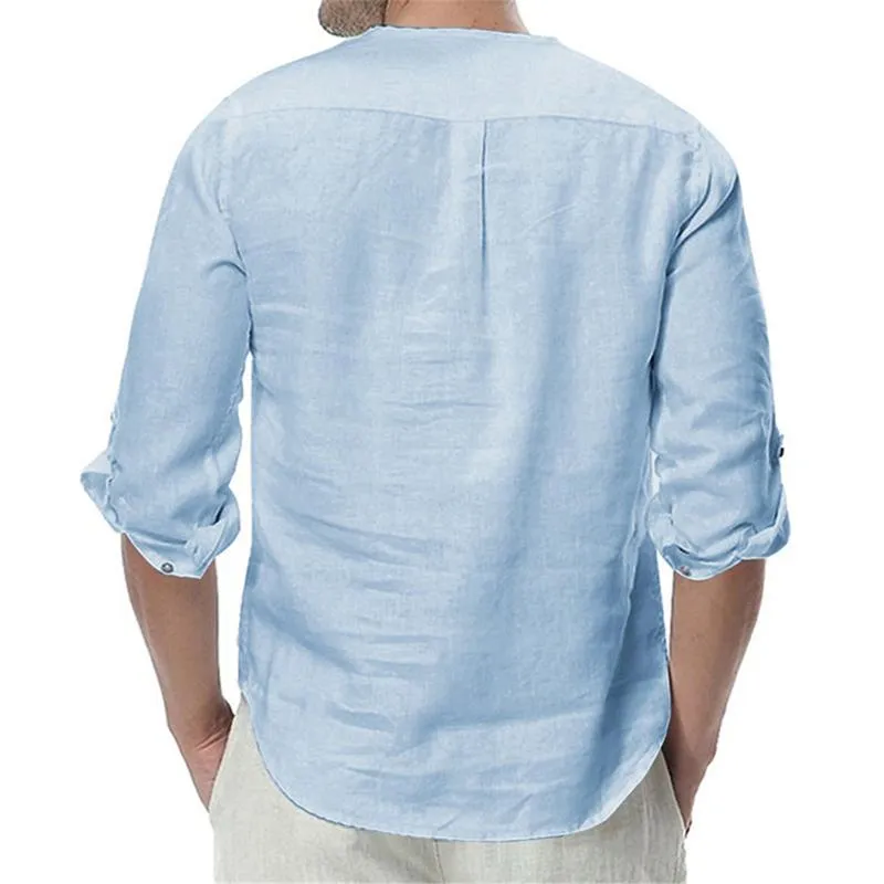 Men's Long Sleeve Cotton Shirts