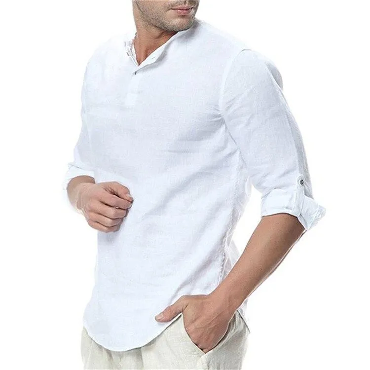 Men's Long Sleeve Cotton Shirts