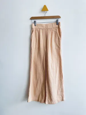 Muslin Pants (tiny hole in waistband fabric) // 12Y