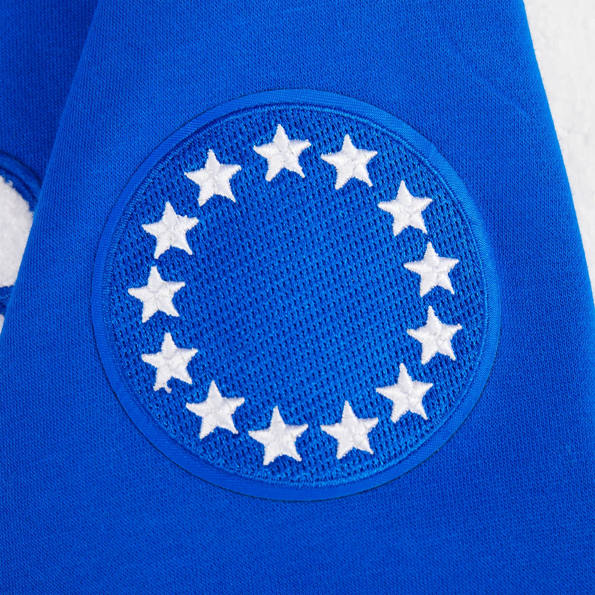 NBA PHILADELPHIA 76ERS RETRO CLASSIC BIG BOYS RIB FLC PO HOODIE (ROYAL BLUE/RED)