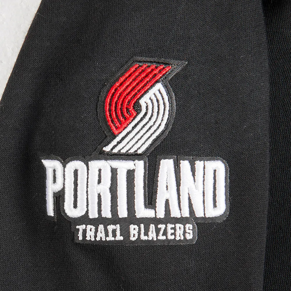 NBA PORTLAND TRAIL BLAZERS CLASSIC TODDLER BOYS FLC PO HOODIE (BLACK)