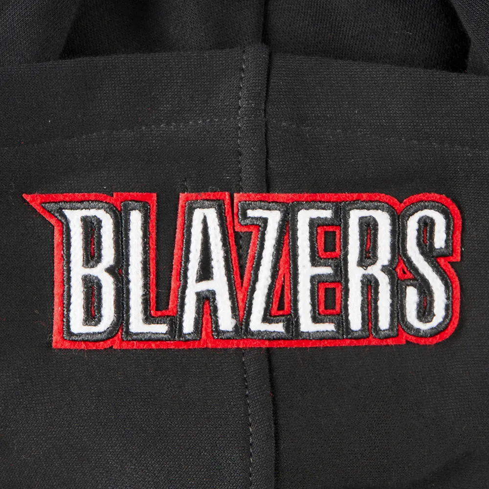 NBA PORTLAND TRAIL BLAZERS CLASSIC TODDLER BOYS FLC PO HOODIE (BLACK)