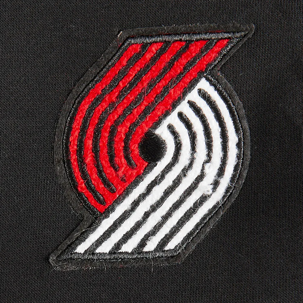 NBA PORTLAND TRAIL BLAZERS CLASSIC TODDLER BOYS FLC PO HOODIE (BLACK)