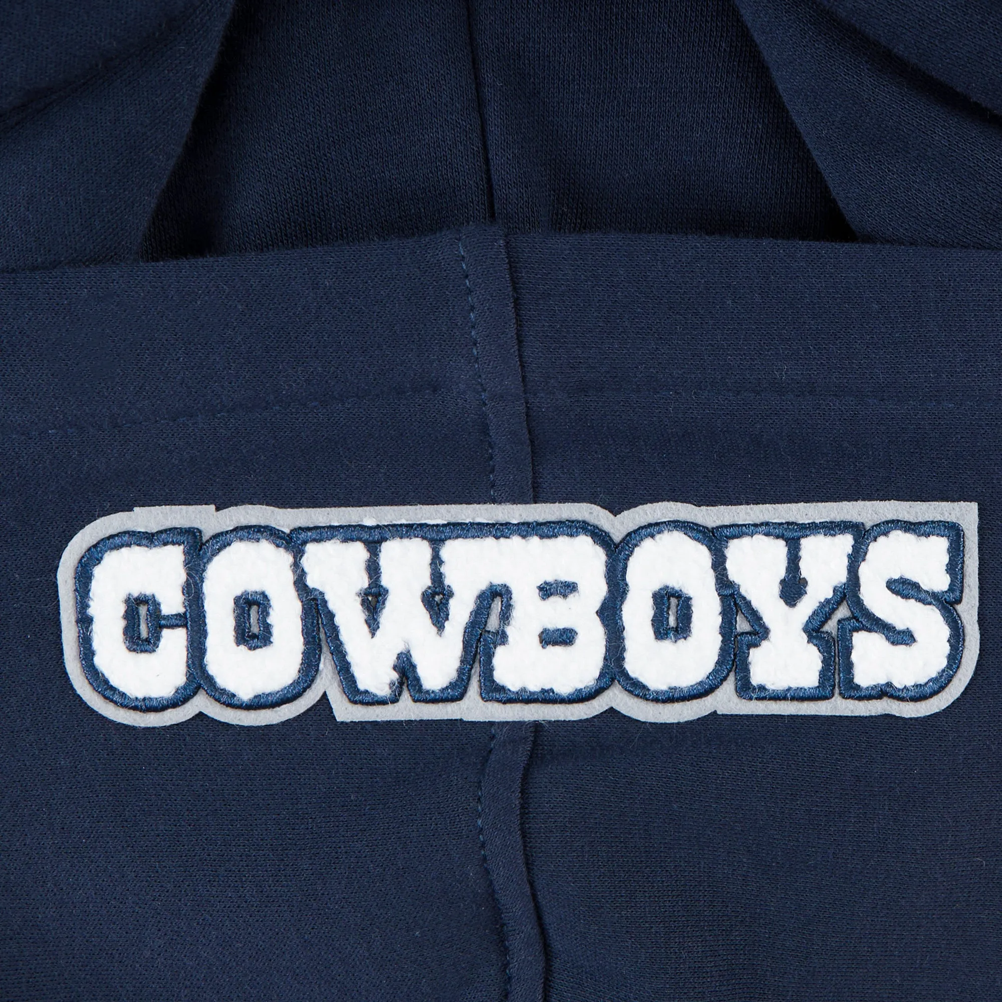 NFL DALLAS COWBOYS CLASSIC LITTLE BOYS FLC PO HOODIE (MIDNIGHT NAVY)