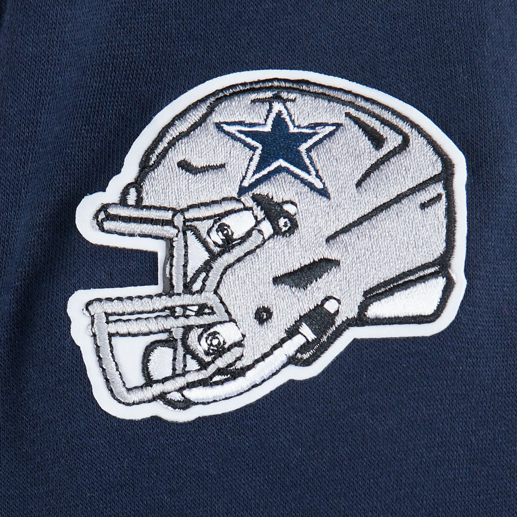 NFL DALLAS COWBOYS CLASSIC LITTLE BOYS FLC PO HOODIE (MIDNIGHT NAVY)