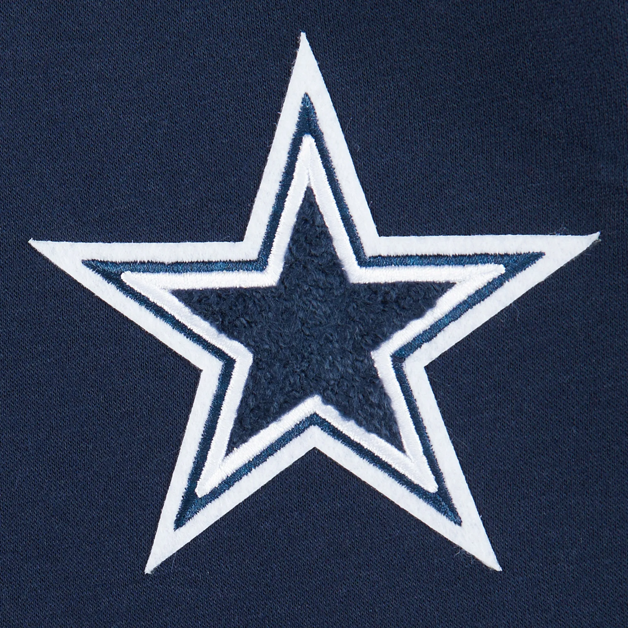 NFL DALLAS COWBOYS CLASSIC LITTLE BOYS FLC PO HOODIE (MIDNIGHT NAVY)