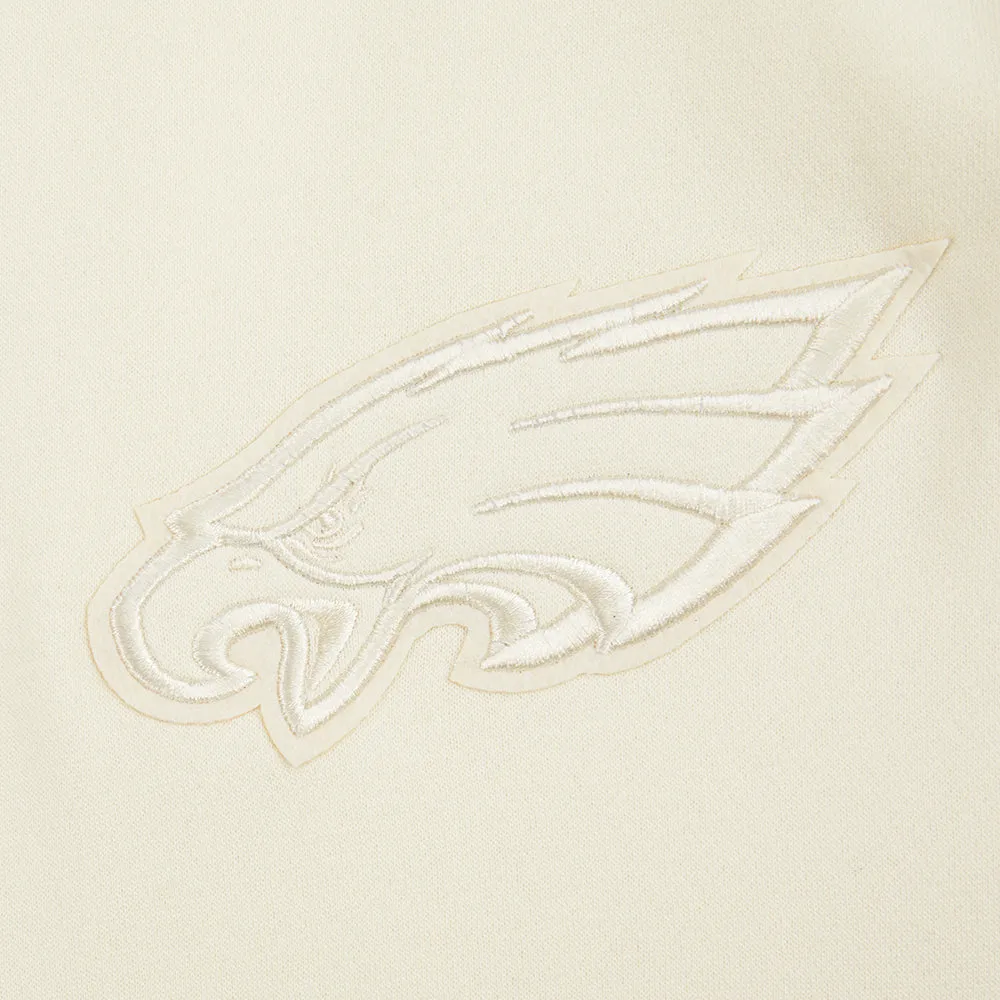 NFL PHILADELPHIA EAGLES NEUTRAL BIG BOYS FLC PO HOODIE (EGGSHELL)