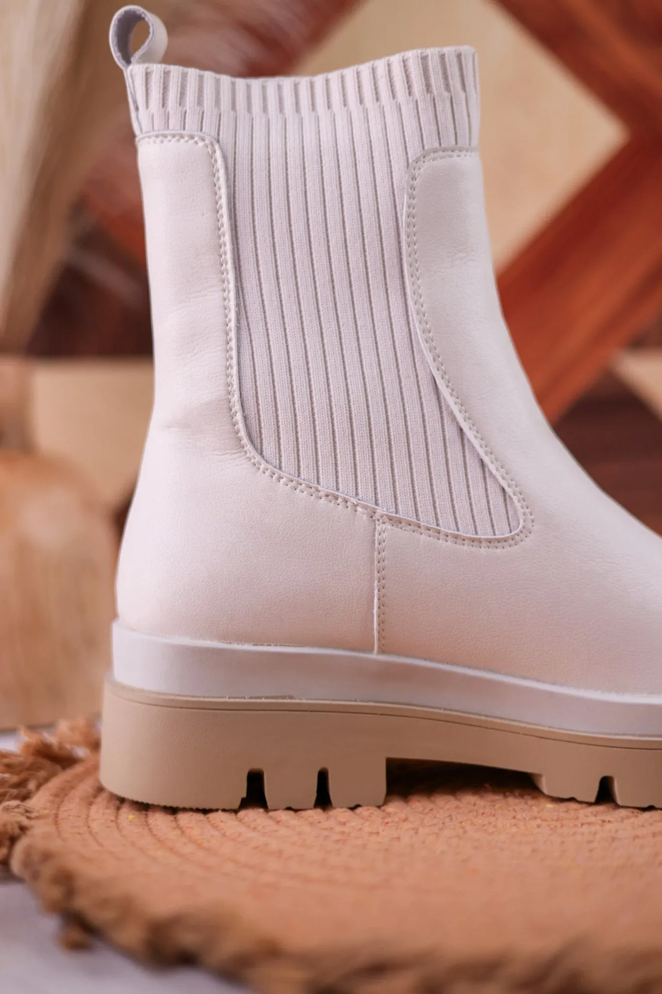 Off White Sock Boot FINAL SALE