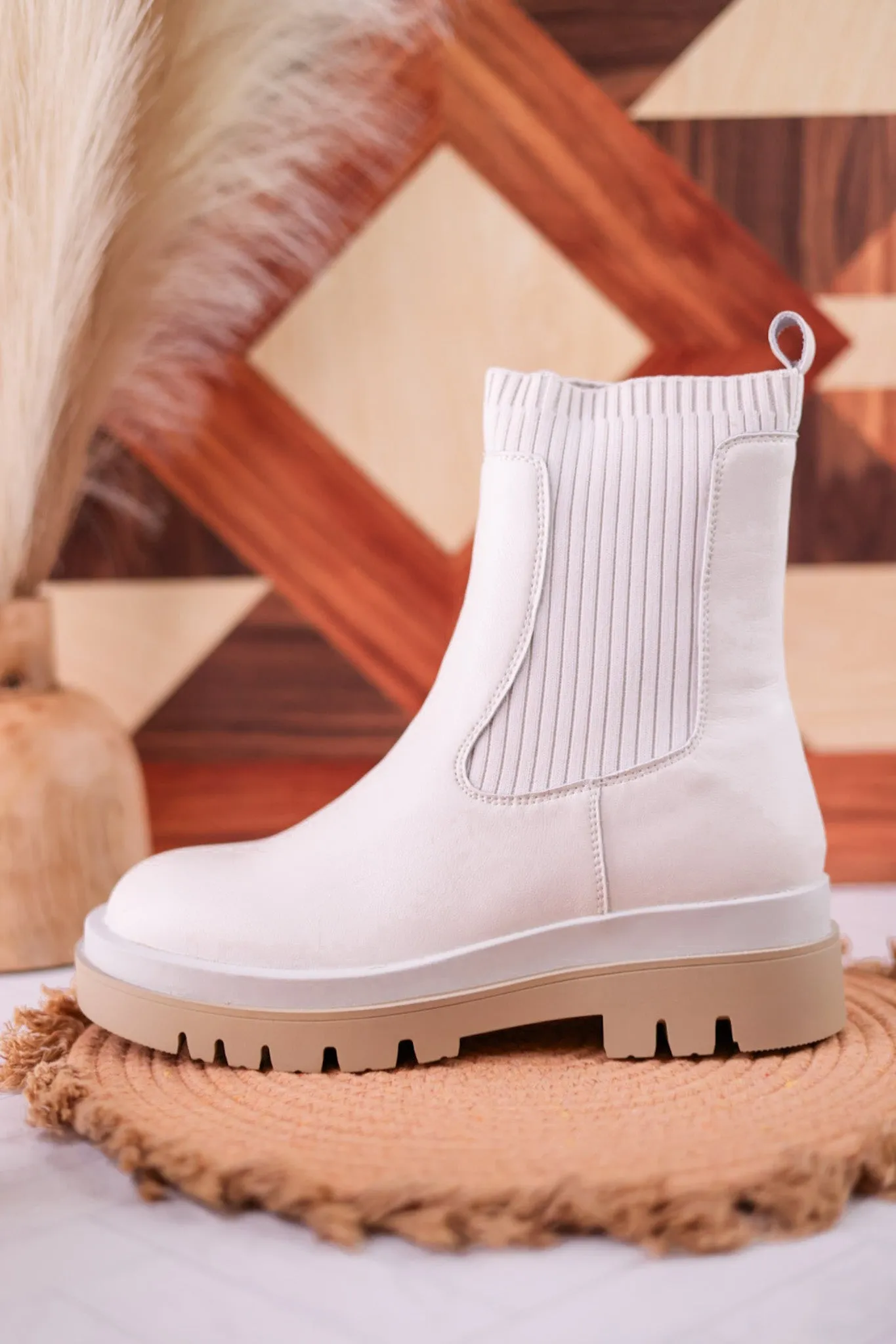 Off White Sock Boot FINAL SALE