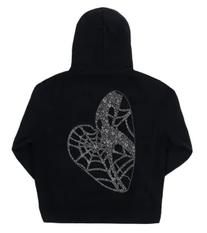 Revenge Broken Hearts Hoodie Black