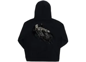 Revenge The Raven Hoodie Black