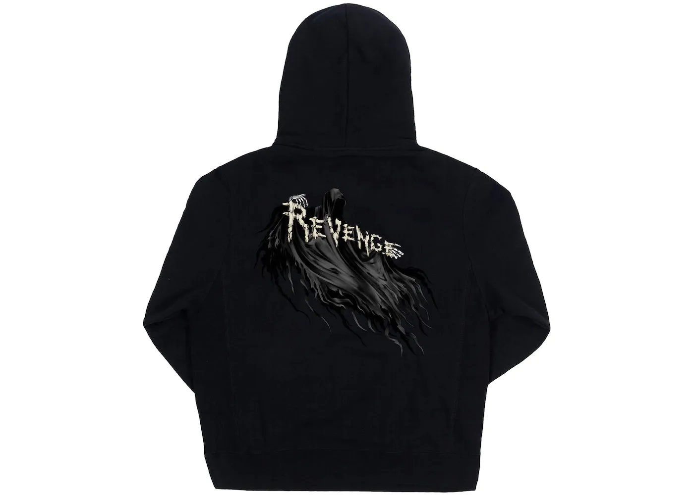 Revenge The Raven Hoodie Black
