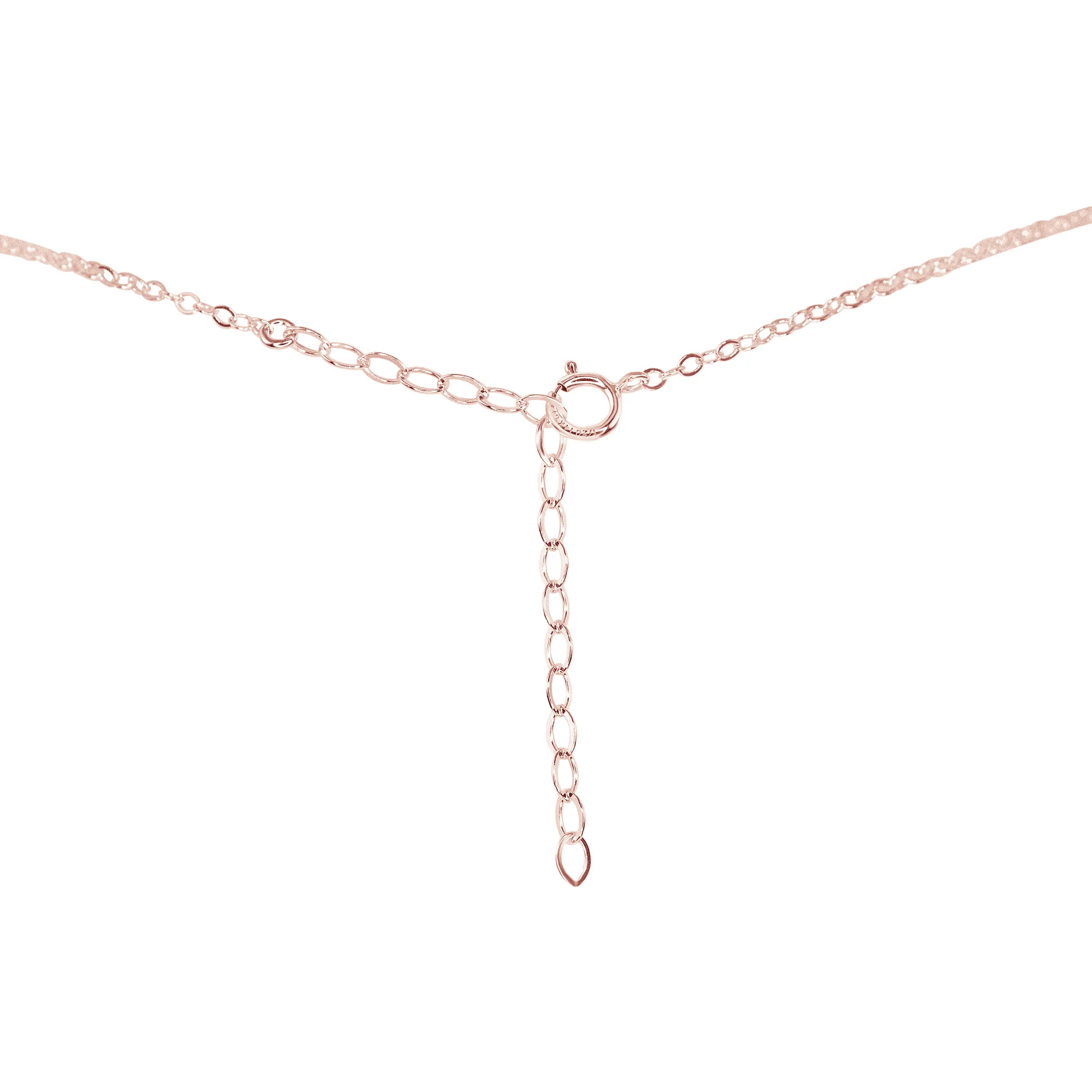 Small Smooth Rainbow Moonstone Crystal Slab Necklace