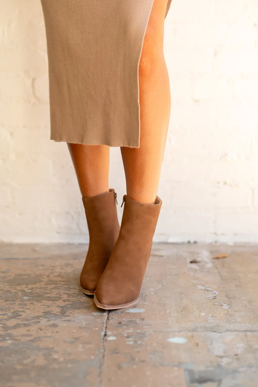 Top Pick Camel Booties