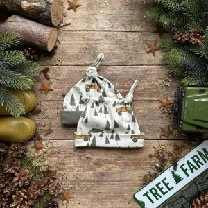 Tree Farm Truck Knotted Hat | Ready To Post
