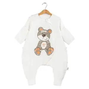 TUBENG Cute Baby Straddle Long Sleeve Crawling Rompers Sleeping Bag