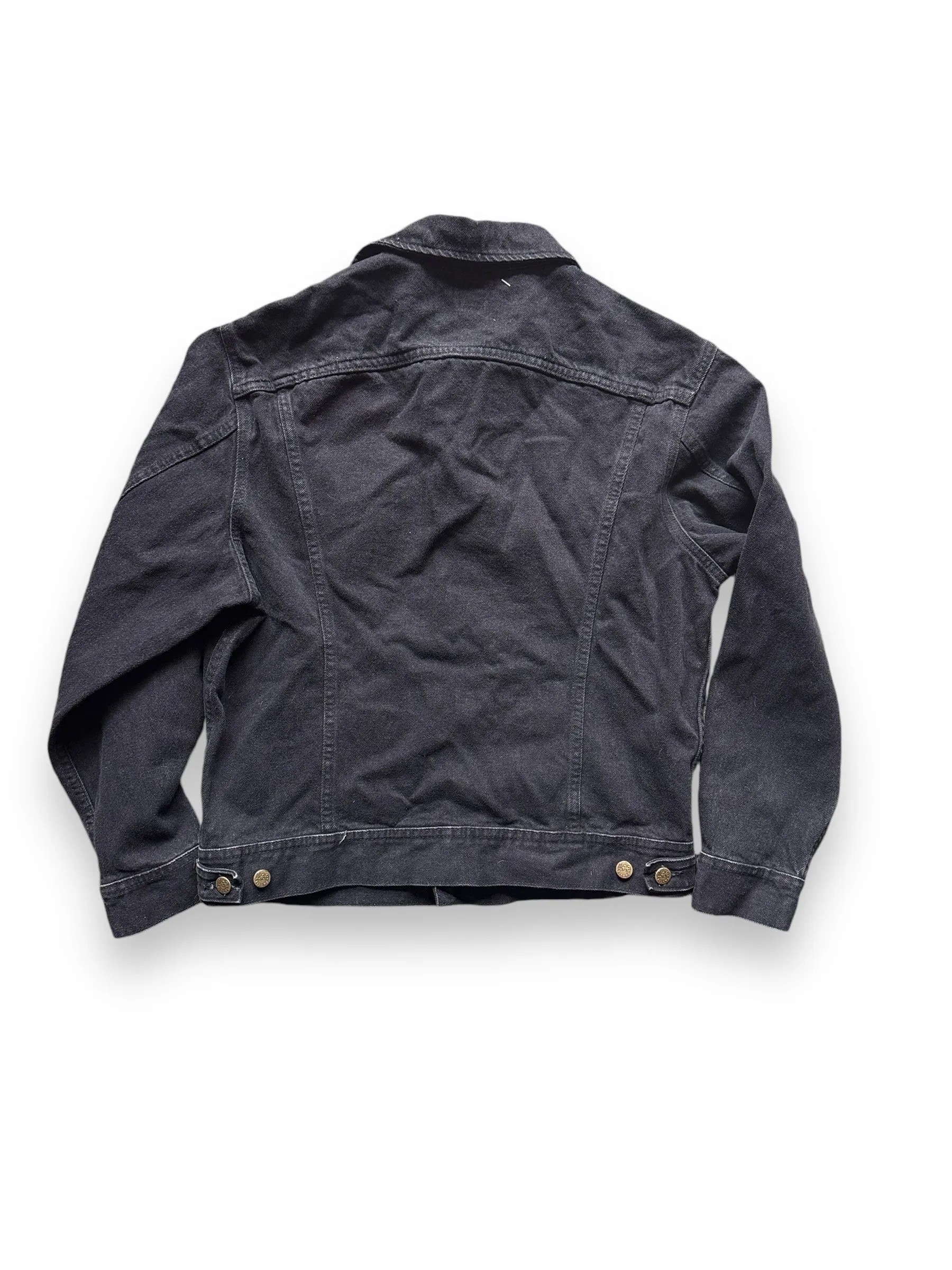Vintage 90s Era New Old Stock Black Lee 101-J Jacket SZ M