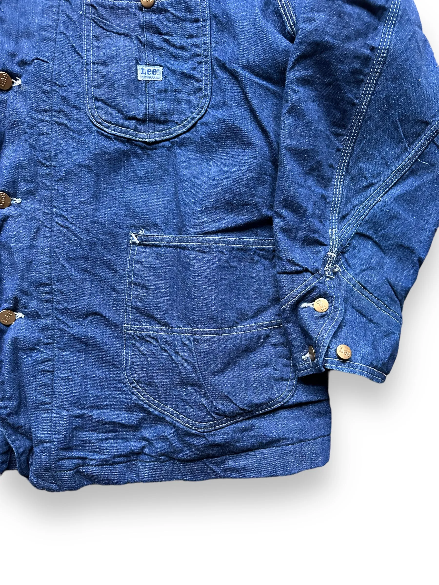 Vintage Blanket Lined Lee Chore Coat SZ XXL | Vintage Denim Seattle | Barn Owl Vintage Seattle