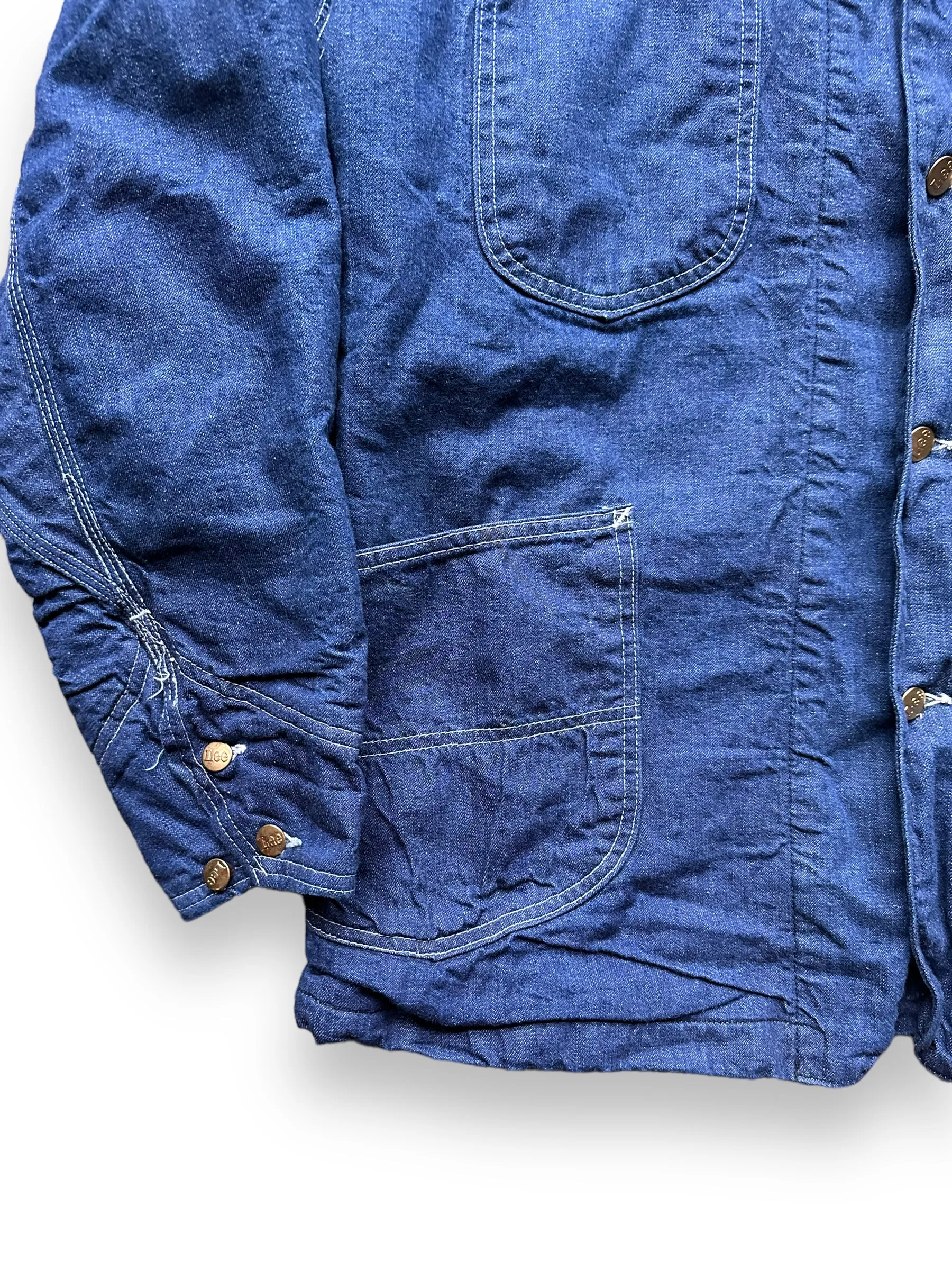 Vintage Blanket Lined Lee Chore Coat SZ XXL | Vintage Denim Seattle | Barn Owl Vintage Seattle