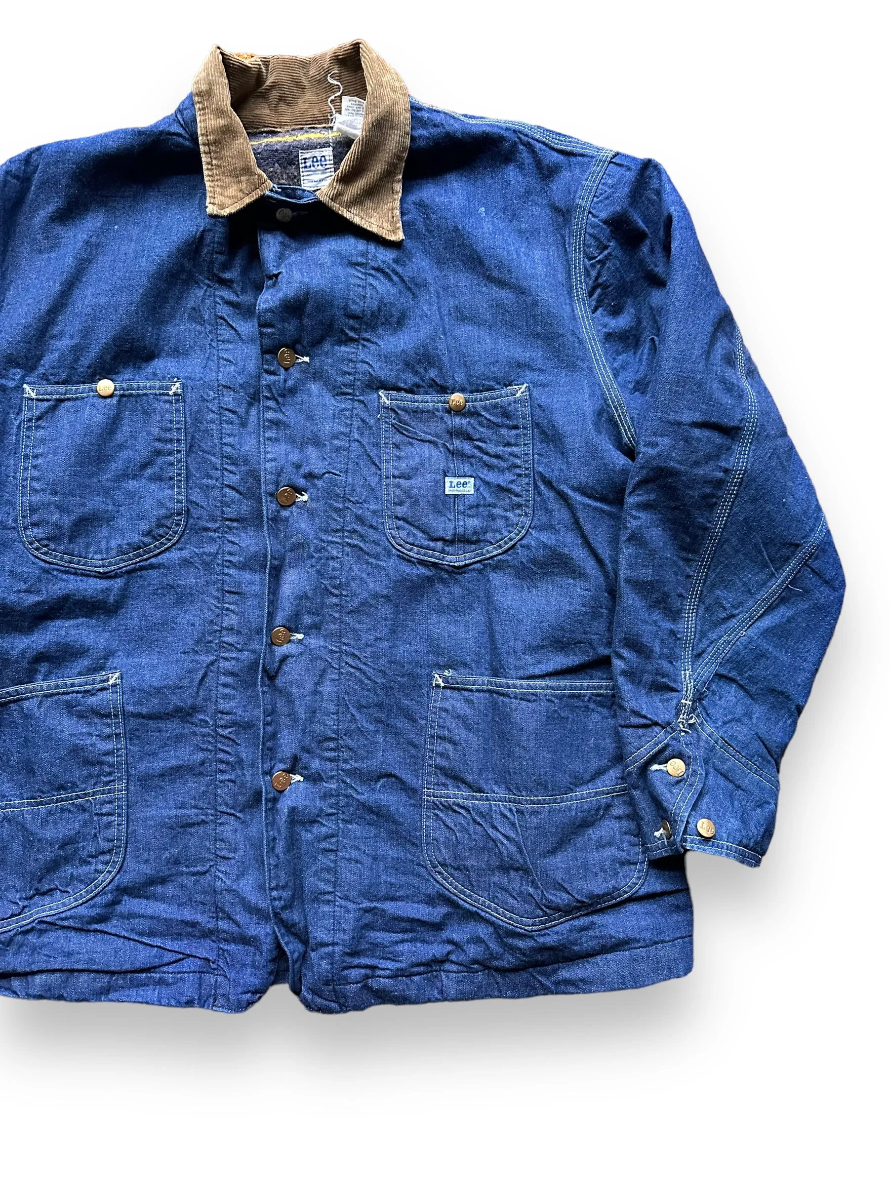 Vintage Blanket Lined Lee Chore Coat SZ XXL | Vintage Denim Seattle | Barn Owl Vintage Seattle