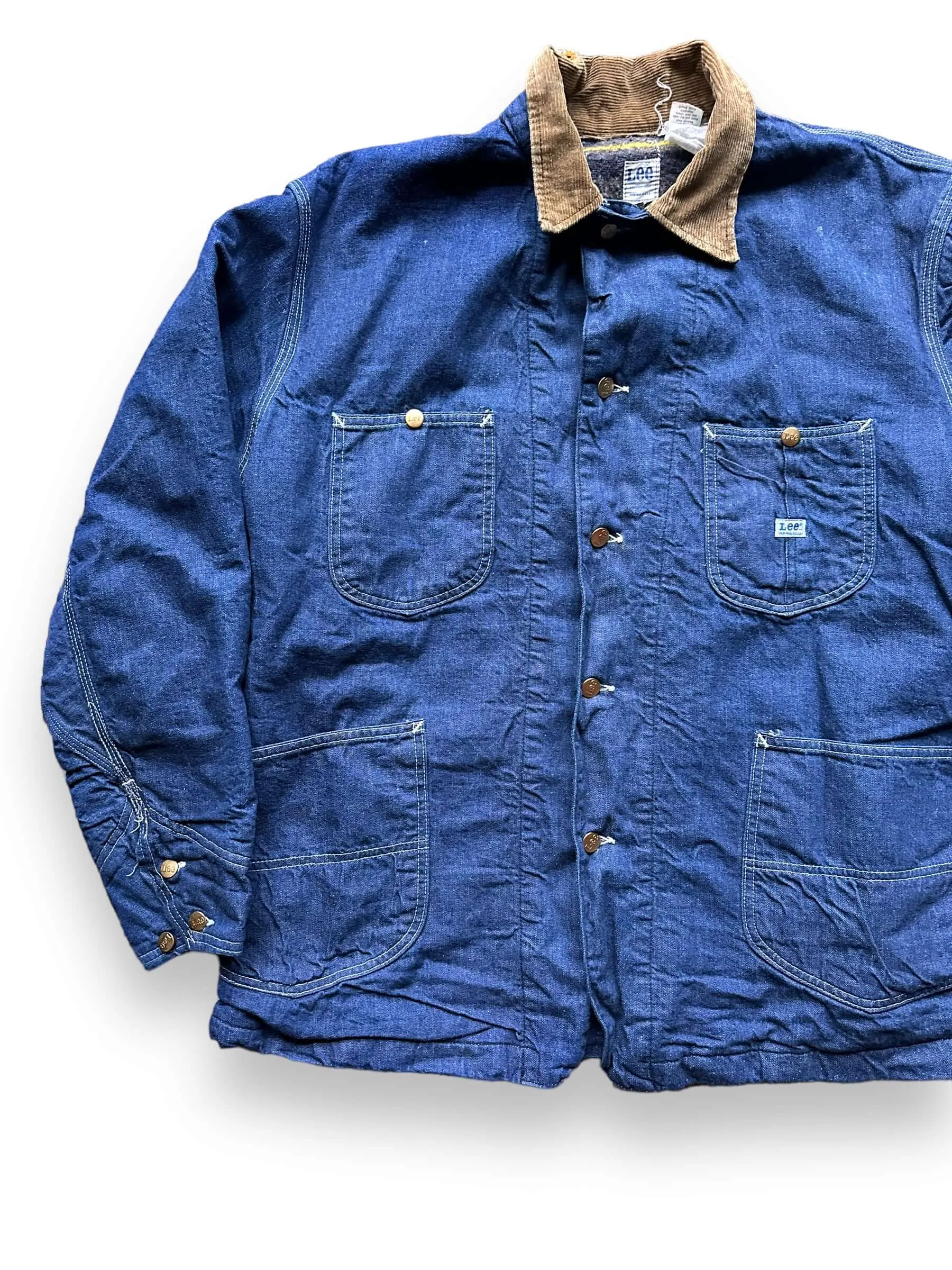 Vintage Blanket Lined Lee Chore Coat SZ XXL | Vintage Denim Seattle | Barn Owl Vintage Seattle