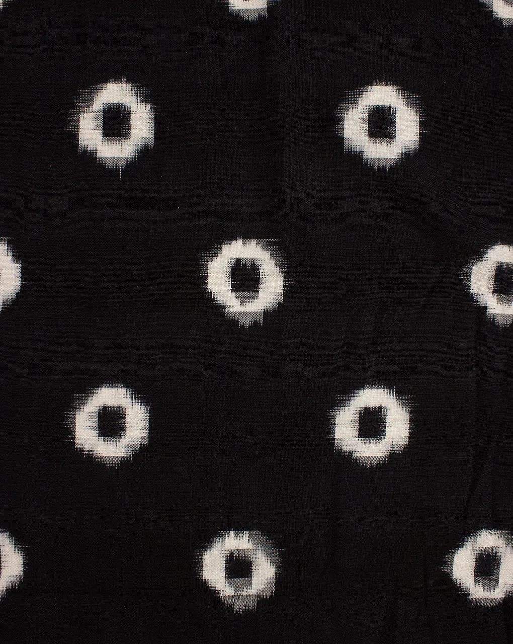 Washed Handloom Double Ikat Cotton Fabric