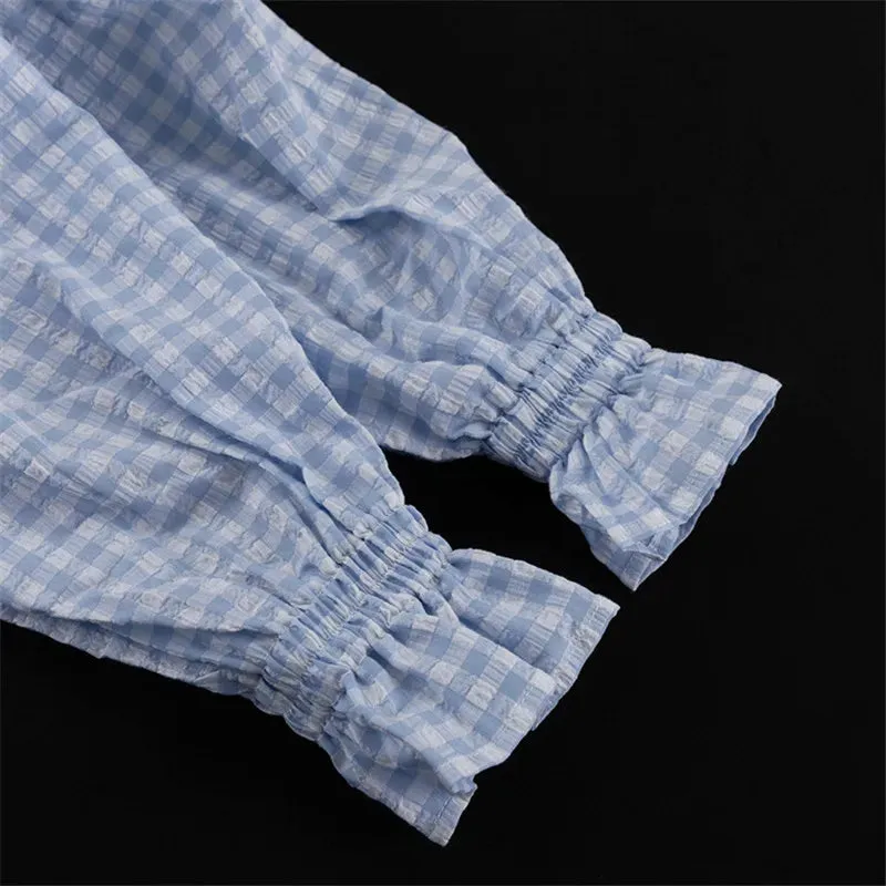 Women's Bow Collar A-Line Dress for Fall Outings