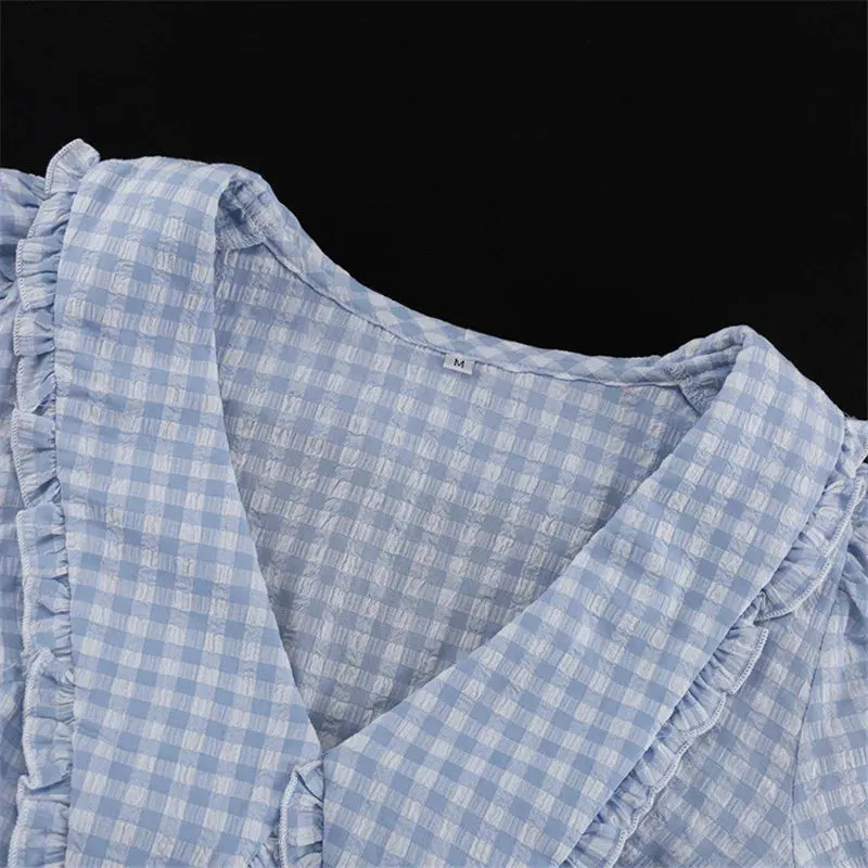 Women's Bow Collar A-Line Dress for Fall Outings